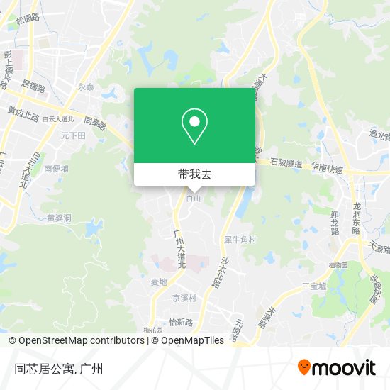同芯居公寓地图