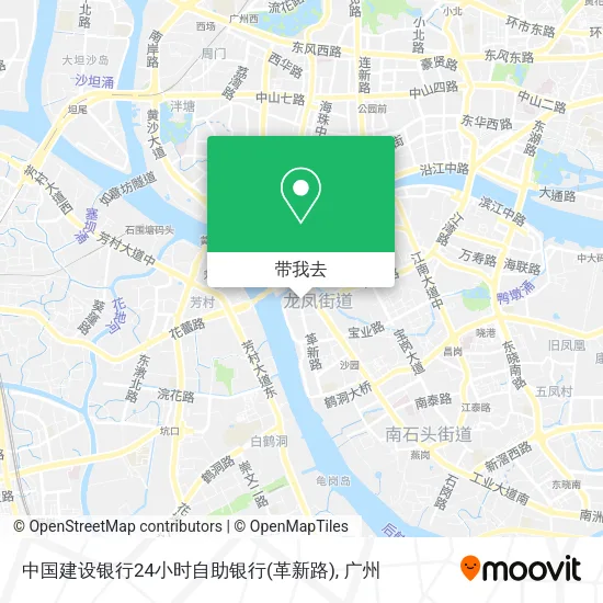 中国建设银行24小时自助银行(革新路)地图