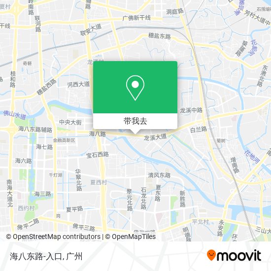 海八东路-入口地图