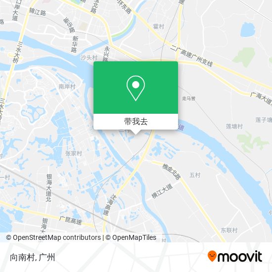 向南村地图