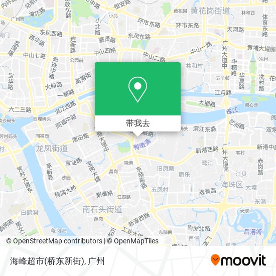 海峰超市(桥东新街)地图