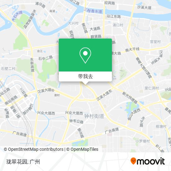 珑翠花园地图