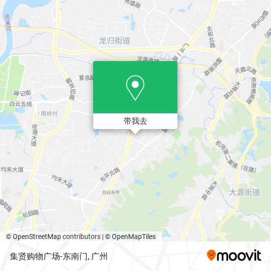 集贤购物广场-东南门地图