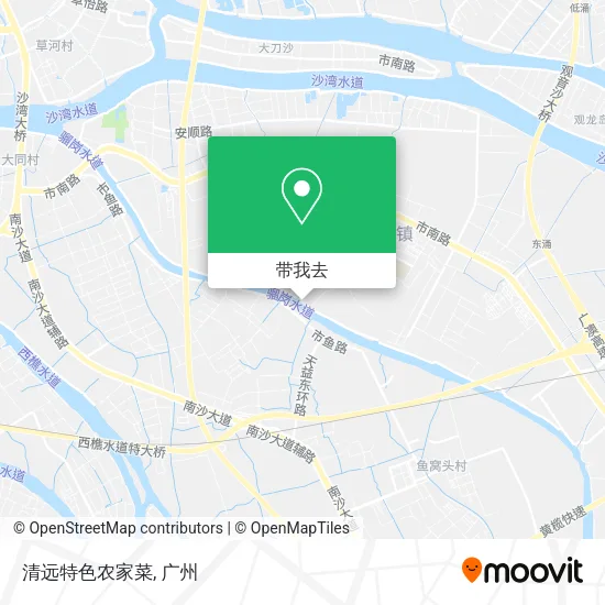 清远特色农家菜地图