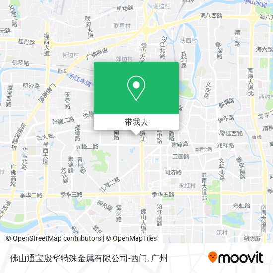 佛山通宝殷华特殊金属有限公司-西门地图