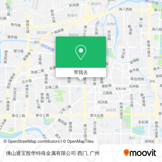 佛山通宝殷华特殊金属有限公司-西门地图