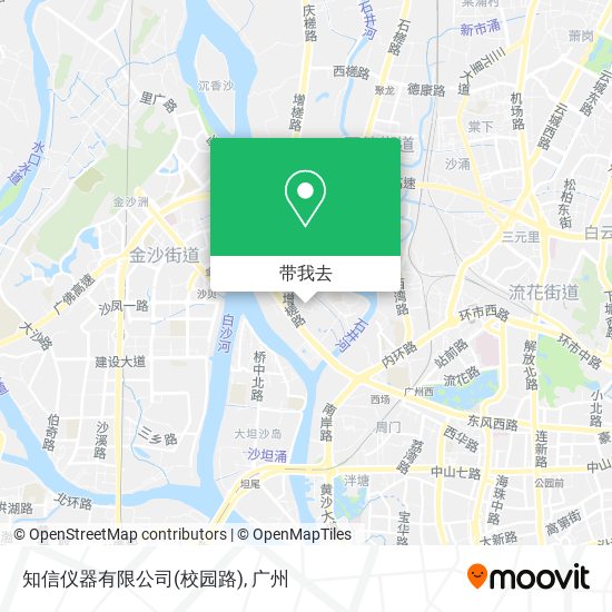 知信仪器有限公司(校园路)地图