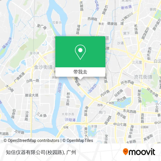 知信仪器有限公司(校园路)地图