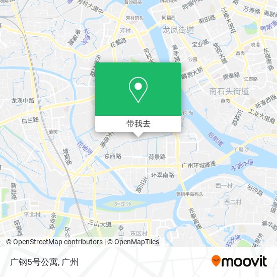 广钢5号公寓地图