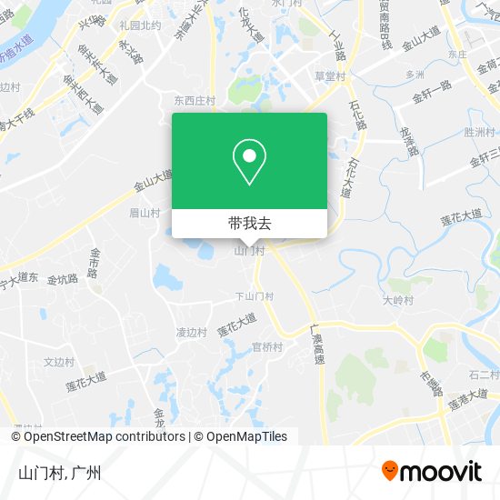 山门村地图