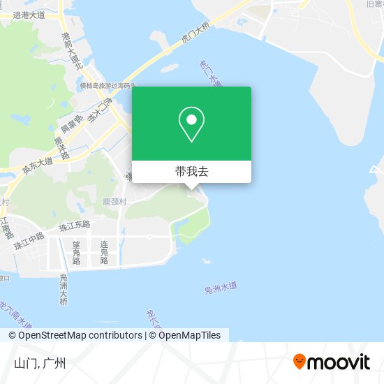 山门地图
