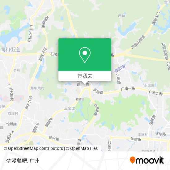 梦漫餐吧地图
