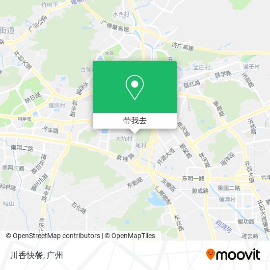 川香快餐地图