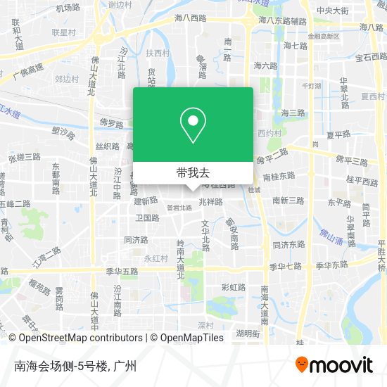 南海会场侧-5号楼地图
