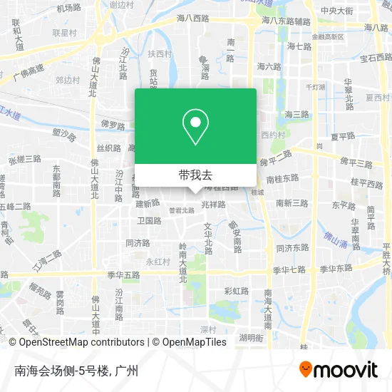 南海会场侧-5号楼地图