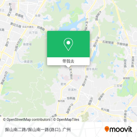 握山南二路/握山南一路(路口)地图