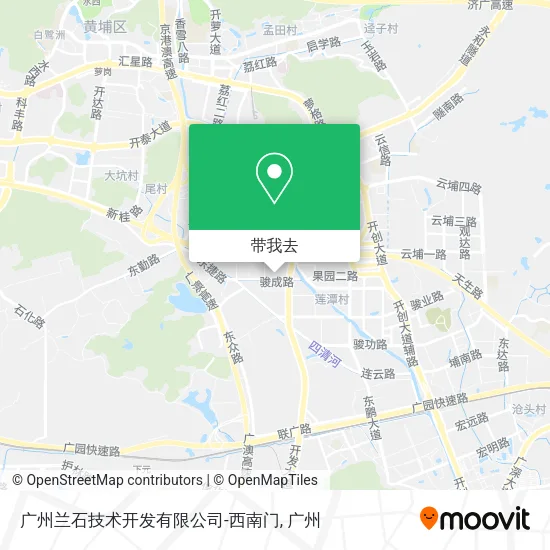 广州兰石技术开发有限公司-西南门地图