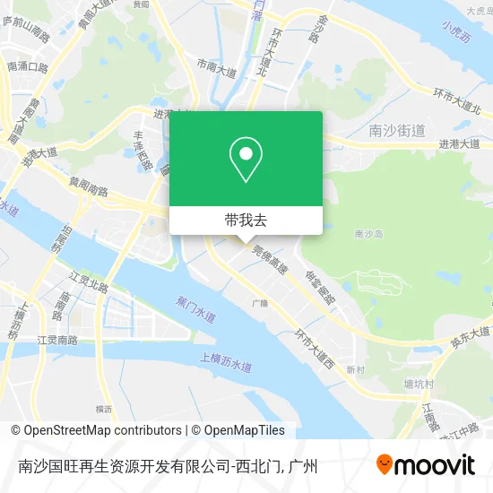 南沙国旺再生资源开发有限公司-西北门地图