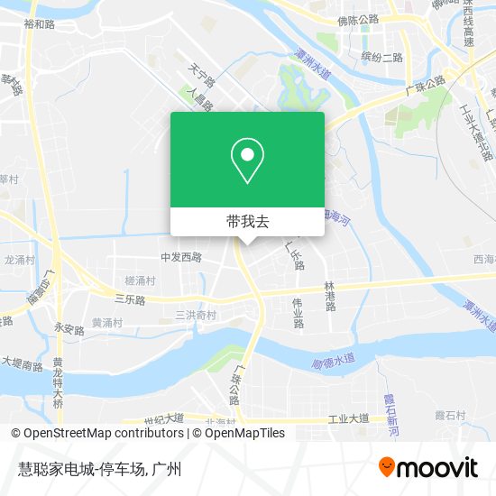 慧聪家电城-停车场地图