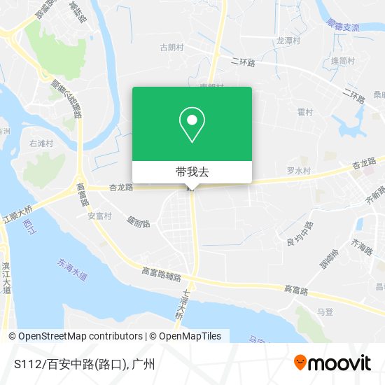 S112/百安中路(路口)地图