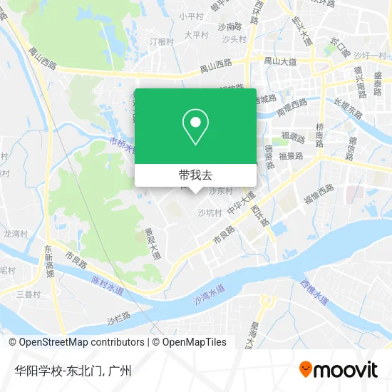 华阳学校-东北门地图