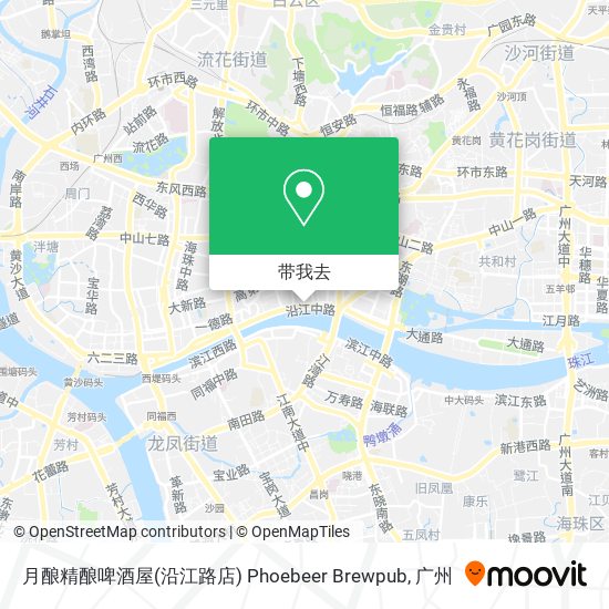 月酿精酿啤酒屋(沿江路店) Phoebeer Brewpub地图