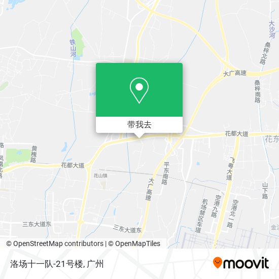 洛场十一队-21号楼地图