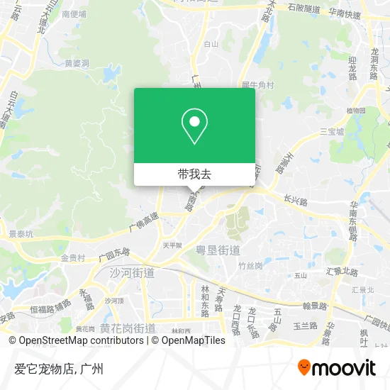 爱它宠物店地图