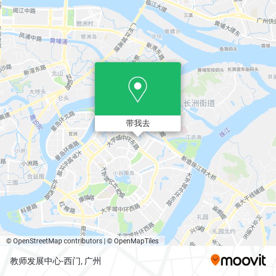 教师发展中心-西门地图