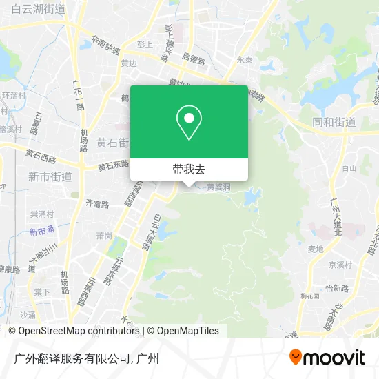 广外翻译服务有限公司地图