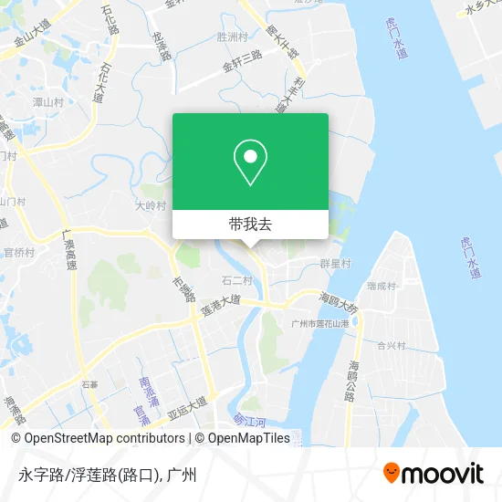 永字路/浮莲路(路口)地图