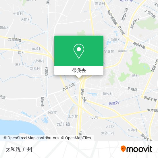 太和路地图