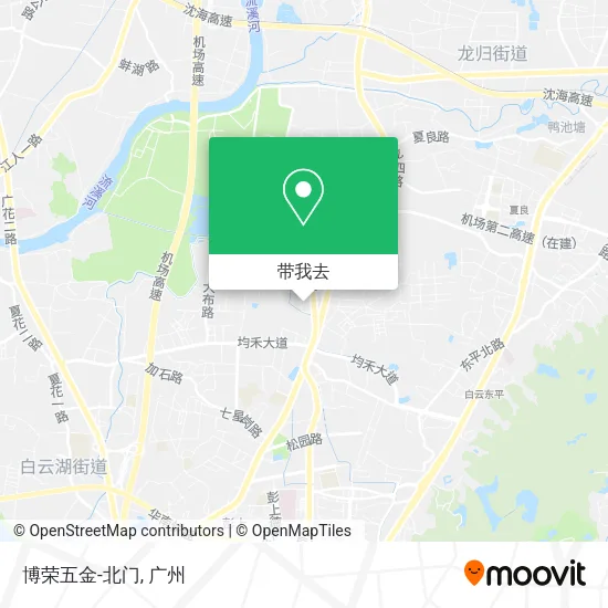 博荣五金-北门地图