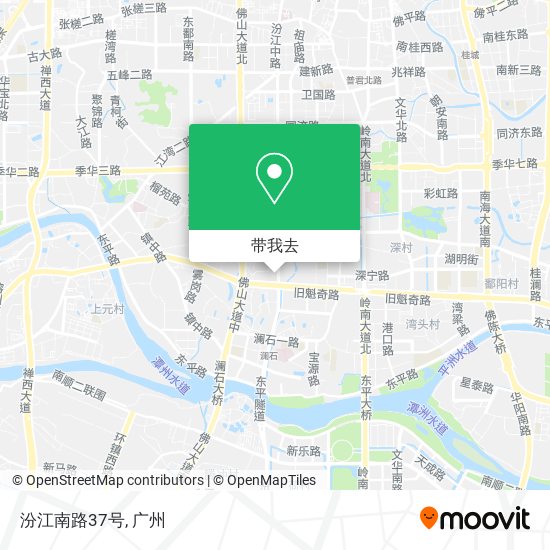 汾江南路37号地图