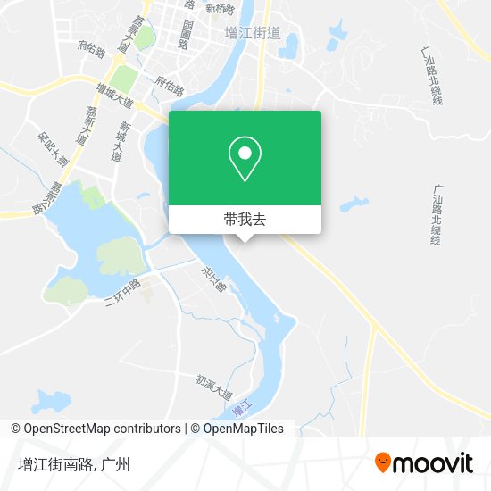 增江街南路地图