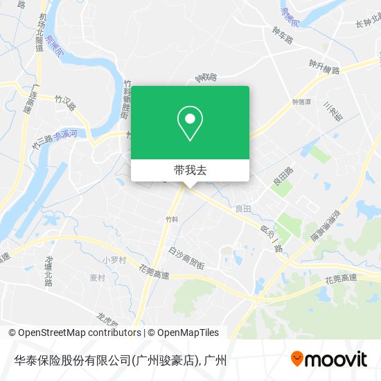 华泰保险股份有限公司(广州骏豪店)地图