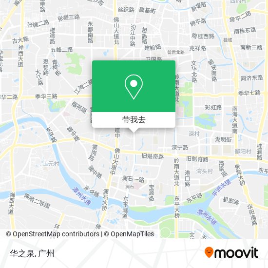 华之泉地图