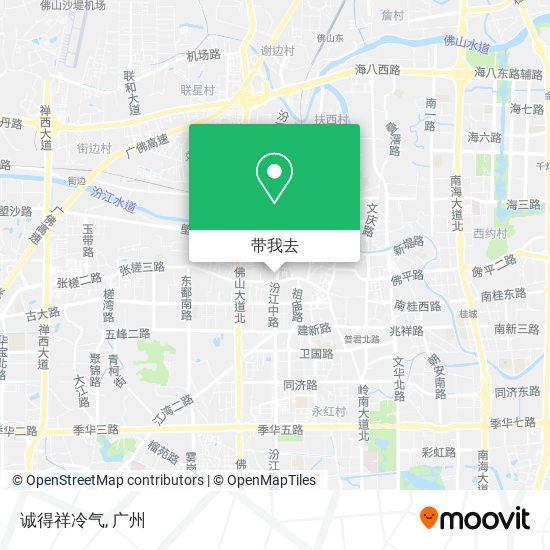 诚得祥冷气地图