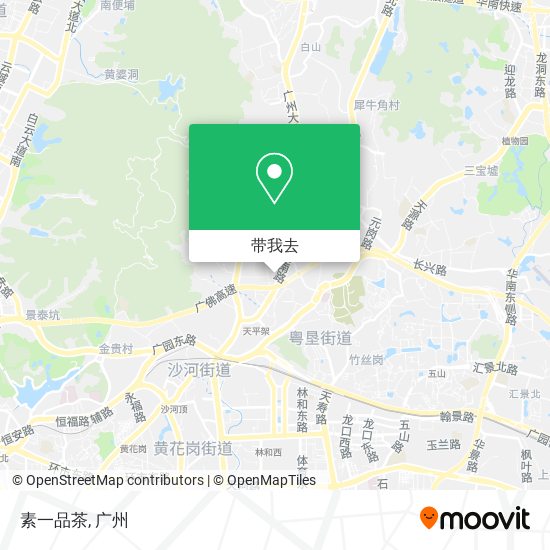 素一品茶地图