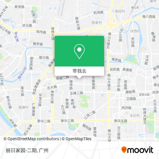 丽日家园-二期地图