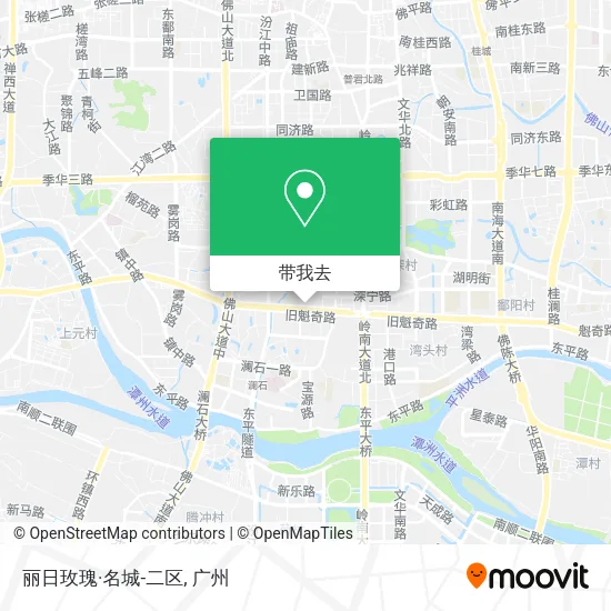 丽日玫瑰·名城-二区地图