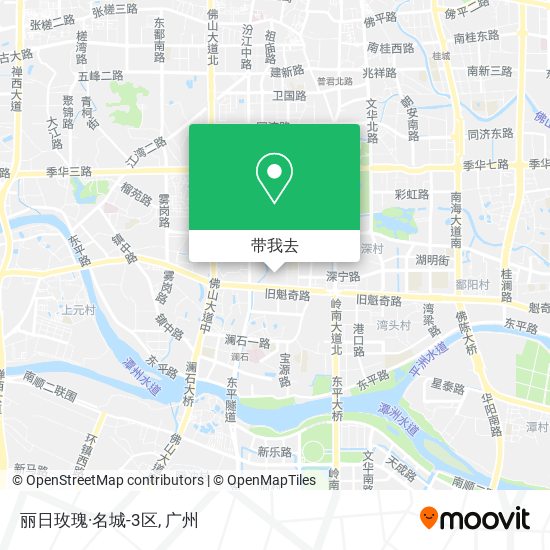 丽日玫瑰·名城-3区地图