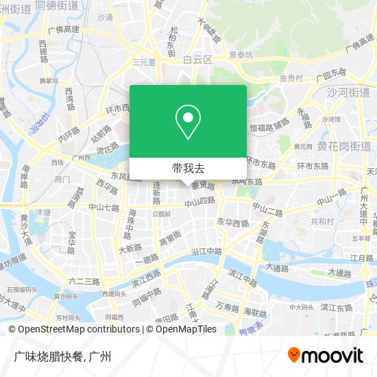 广味烧腊快餐地图