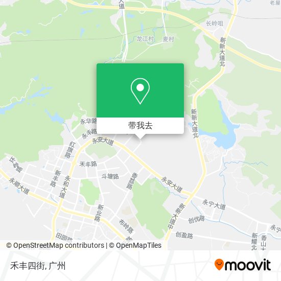 禾丰四街地图