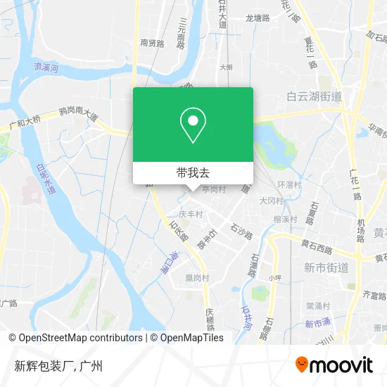新辉包装厂地图