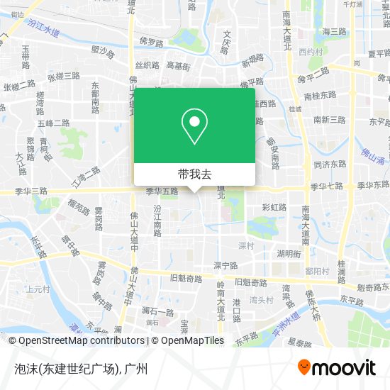 泡沫(东建世纪广场)地图