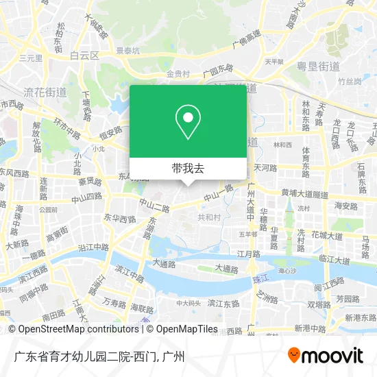 广东省育才幼儿园二院-西门地图