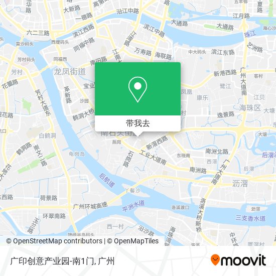 广印创意产业园-南1门地图