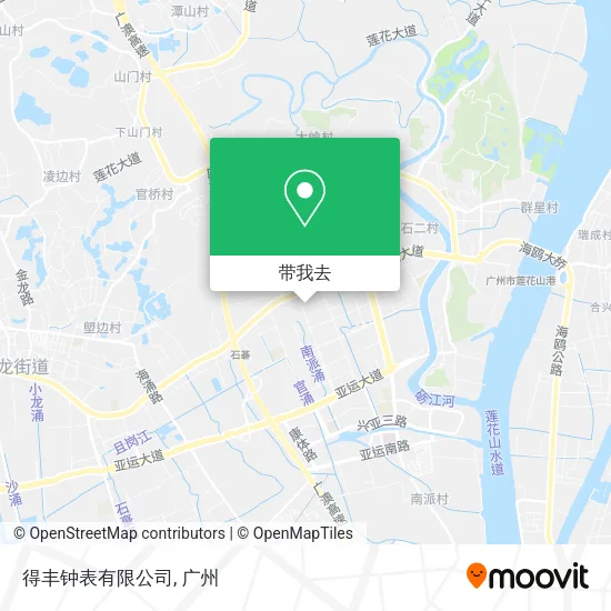 得丰钟表有限公司地图