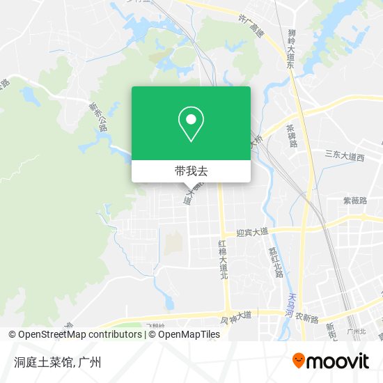 洞庭土菜馆地图